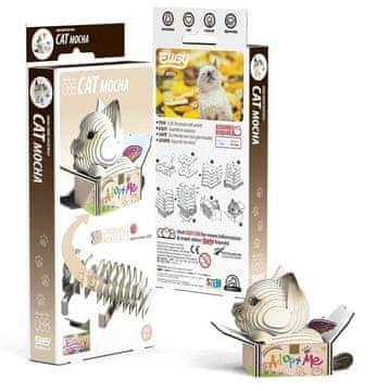 shumee Siamska mucka Mocha Eugy. Eko 3D sestavljanka