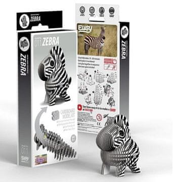 shumee Zebra Eugy. 3D eko sestavljanka