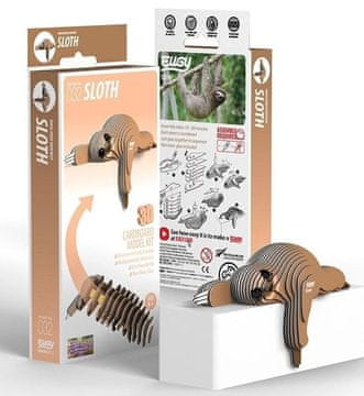 shumee Lenivček Eugy. Eko 3D sestavljanka