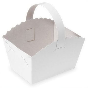 WIMEX s.r.o. Škatlice za piškote z ročajem 10 x 8 x 6 cm 50 kosov.