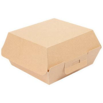 shumee Termo škatla za burgerje, velikost "S", 13 x 12,5 x 6,2 cm 50 kosov.