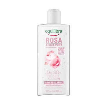 shumee EQUILIBRA Rosa osvežilna čista rožna voda 200 ml