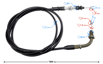 shumee Plin za plin za skuter Huragan Euro 4