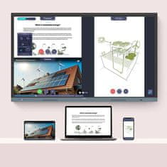 BENQ Board Essential RE7504 190,5cm (75") UHD IPS EDLA na dotik interaktivni monitor