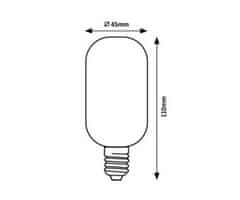 Rabalux LED žarnica 79006 Filament, LED E27 - 4W, 250lm, 4000K