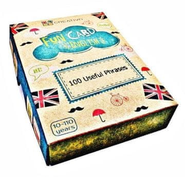 shumee Zabavna kartica Angleščina 100 uporabnih fraz CREATIVO