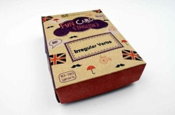 shumee Zabavna kartica Angleški nepravilni glagoli CREATIVO