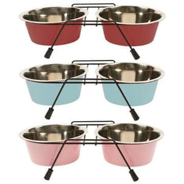 Duvo+ Dvojna posoda iz nerjavečega jekla + 2 x 0,47 l