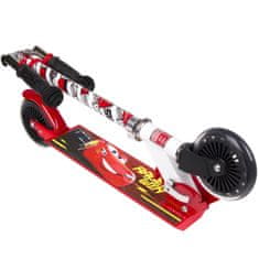 Disney DISNEY CARS Dvokolesni skuter z zavoro, do 50 kg, zložljiv, nastavljiv za otroke 6+