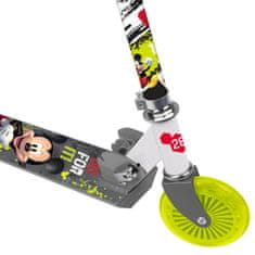 Disney DISNEY Mickey Mouse Dvokolesni skuter z zavoro, do 50 kg, zložljiv, nastavljiv za otroke 6+