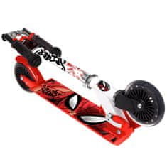 MARVEL COMICS Marvel Spider-Man Dvokolesni skuter z zavoro, zložljiv, nastavljiv za otroke 6+