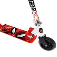 MARVEL COMICS Marvel Spider-Man Dvokolesni skuter z zavoro, zložljiv, nastavljiv za otroke 6+