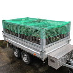 Wiltec Zaščitna mreža za prikolice in vozila 2×3,5m