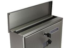 MAR-POL Poštni nabiralnik z režo INOX 1