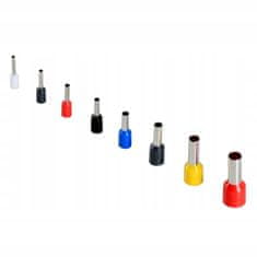 GEKO Komplet izoliranih tulcev – kabelskih zaključkov 1200 kos