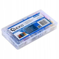 GEKO Komplet izoliranih tulcev – kabelskih zaključkov 1200 kos