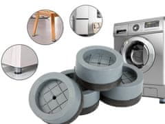 Dexxer Set 4 gumjastih protivibracijskih nogic za pralni stroj in drugo belo tehniko