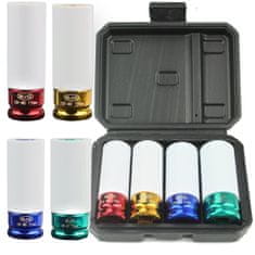 GEKO Zaščitni natični nastavki za alu platišča 17, 19, 21, 22mm