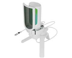 Genesis RADIUM 250 profesionalni mikrofon, 192kHz, USB-C, RGB, bel