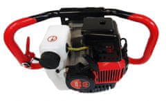 Silver Tools Motorni zemeljski vrtalnik 4,7KM + 3 svedri