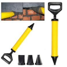 aptel Vakuumska pištola za fugiranje kamna in plošč + nastavki 660mm