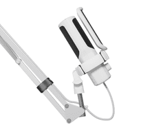 Genesis RADIUM 251 profesionalni mikrofon, 192kHz, USB-C, RGB, z roko, bel