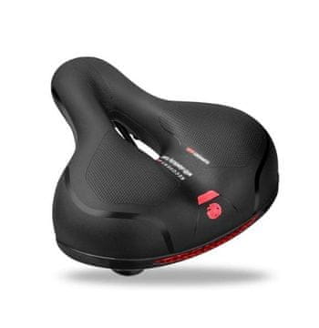 hurtnet Univerzalen vodoodporen udoben kolesarski sedež + odsevnik