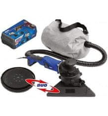 Dedra 1010W brusilni stroj za brušenje sten – okrogla + trikotna glava in kovček