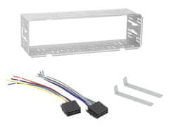 Autoblow 12V 1DIN RGB avtoradio 4x45W MP3 2x USB Bluetooth aplikacija