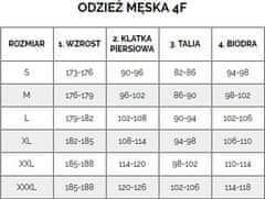 4F Hlače grafitna 185 - 188 cm/XXL SPODENKIM545ANTRACYT