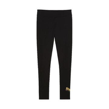 Puma Hlače črna Ess Metallic