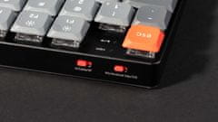 Keychron K5 Max brezžična nizkoprofilna mehanska tipkovnica, Gateron rdeča stikala, RGB (K5M-H1-UK)