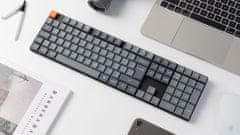 Keychron K5 Max brezžična nizkoprofilna mehanska tipkovnica, Gateron rdeča stikala, RGB (K5M-H1-UK)