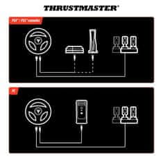 Thrustmaster T98-P Ferrari dirkalni volan + pedala, 296 GTB, Pedala, PS5/PS4/PC