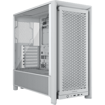 Corsair Frame 4000D računalniško ohišje, modularno, Mid-Tower, belo