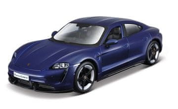 BBurago - Avtomobili HOBBY, Porsche Taycan Turbo S, modra, 1:24