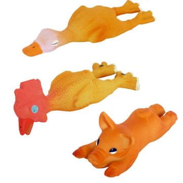 Papillon Mini živali iz lateksa 14 cm