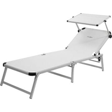 Brunner MARBELLA Ležalnik za na plažo bel 0410012N.C00
