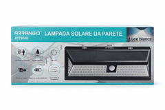 Arrango Solarna LED stenska svetilka 30 × 10 cm