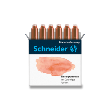 Schneider Steklenice za črnilo, 6 kosov - konjak