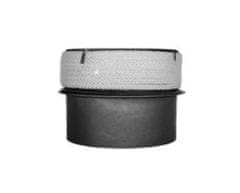 shumee Stahl System prehodna cev črna 180 mm keramična dimniška 200 mm PREHOD 180/200SZ