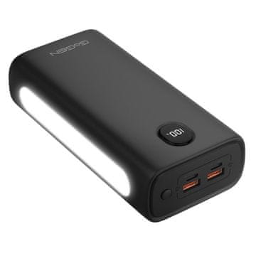 GoGEN Prenosna baterija GoGen PB300003B 30000 mAh črne barve