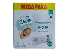 shumee Vlažni robčki Dada Pure Care Aqua 9 x 52 kosov