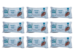 shumee Vlažni robčki Dada Pure Care Aqua 9 x 52 kosov
