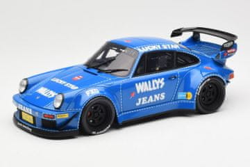 shumee Porsche 911 964 RWB Osho Arrow Blue GT Spirit 1/18