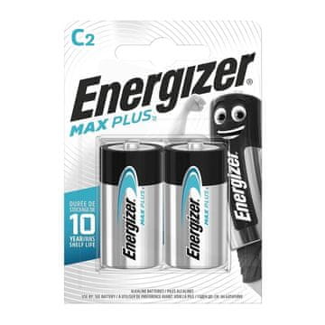 Energizer Alkalne baterije Energizer Max Plus C / LR14 - 2 kosa (blister)