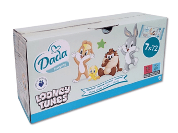 shumee Vlažni robčki Dada Everyday 7x72 Looney Tunes