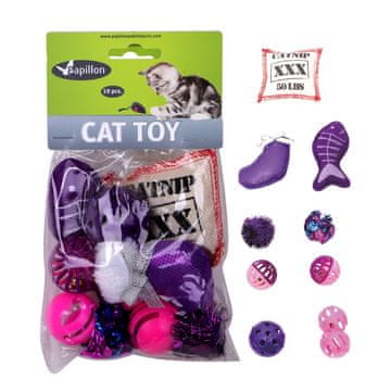 Mešanica igrač za mačke (10 kosov)