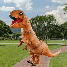 VIVVA® Napihljiv kostum, XXL Dinozaver T- Rex, Noč čarovnic, Maškare | TREXCOS