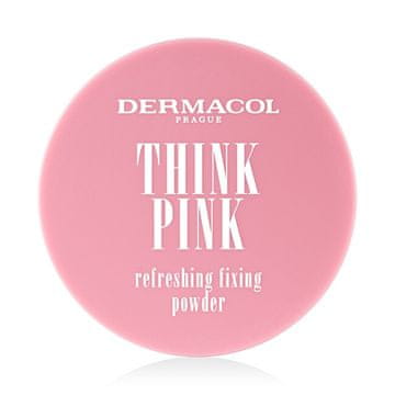 Dermacol Think Pink Osvežilni fiksirni puder 10 g